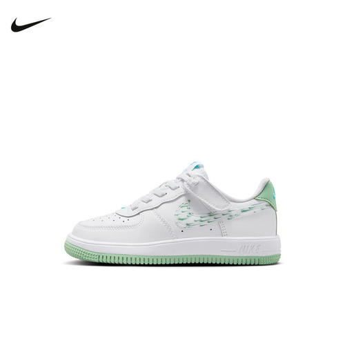 NIKE耐克Air Force 1空军一号幼童运动魔术贴休闲板鞋IR8300-111