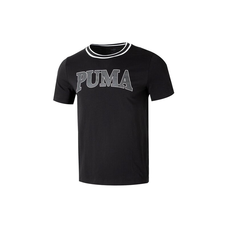 Puma彪马2024春款男子运动休闲短袖透气t恤半袖682183-02-01