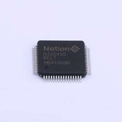 N32G455REL7 单片机(MCU/MPU/SOC) N32G455REL7 LQFP-64(10x10)