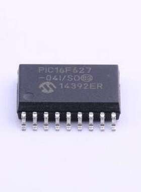 PIC16F627-04I/SO 单片机(MCU/MPU/SOC) PIC16F627-04I/SO SOIC-1