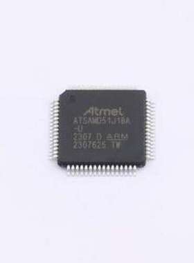 ATSAMD51J18A-AU 单片机(MCU/MPU/SOC) ATSAMD51J18A-AU TQFP-64(