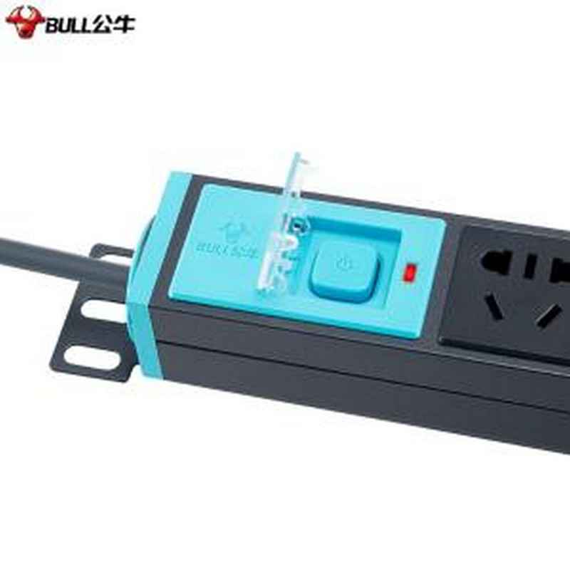GNE-1080(1.8m) 插座/插排/接线排 公牛 PDU机柜插座 10A大功率带