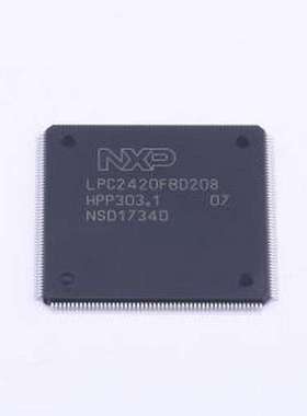 LPC2420FBD208,551 单片机(MCU/MPU/SOC) LPC2420FBD208,551 LQFP