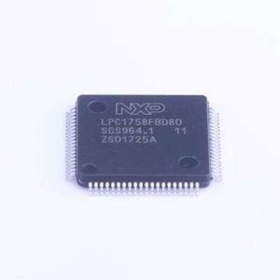 LPC1758FBD80,551 单片机(MCU/MPU/SOC) LPC1758FBD80,551 LQFP-8