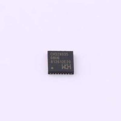 CH32X035G8U6 单片机(MCU/MPU/SOC) CH32X035G8U6 QFN-28(4X4)