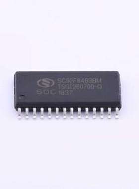 SC92F8463BM28U 单片机(MCU/MPU/SOC) SC92F8463BM28U SOP-28-300