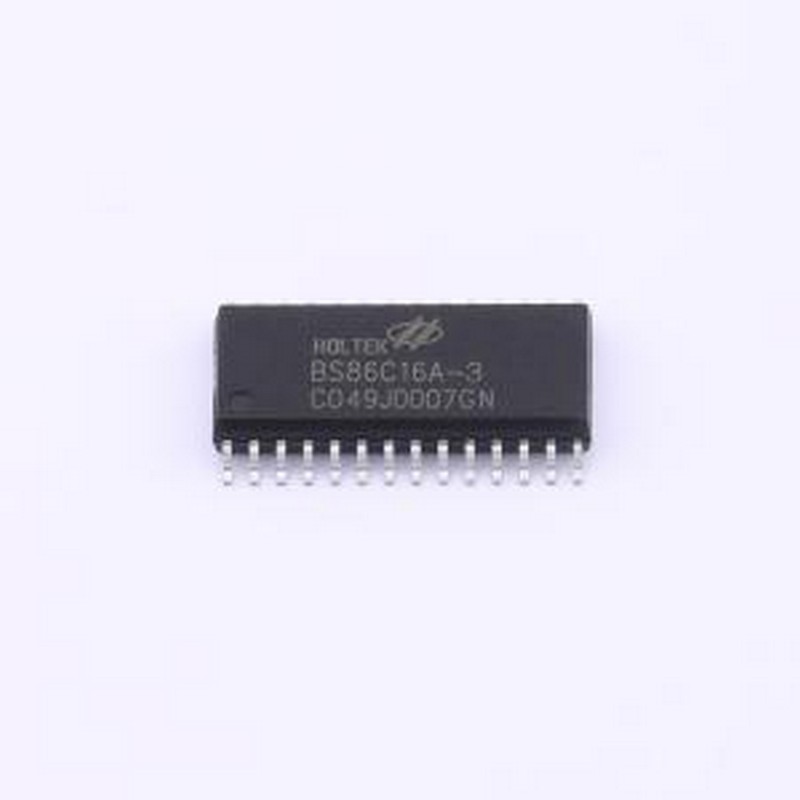 BS86C16A-3 单片机(MCU/MPU/SOC) BS86C16A-3 SOP-28-300mil