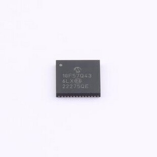 PIC18F57Q43T-I/6LX 单片机(MCU/MPU/SOC) PIC18F57Q43T-I/6LX VQ