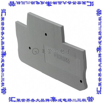 3211634 连接器配件 端板,导轨型