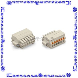 000 107 连接器接插件PLUG FEMALE 6POS 2734 THREADED 106