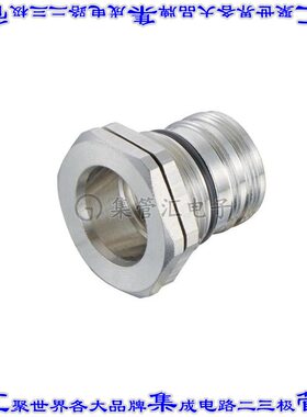 9151000308 09151000308圆形连接器插件壳银色面板安装