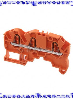 1SNK705031R0000 端子块连接器3POS馈通式5.2mm橙色12-26AWG