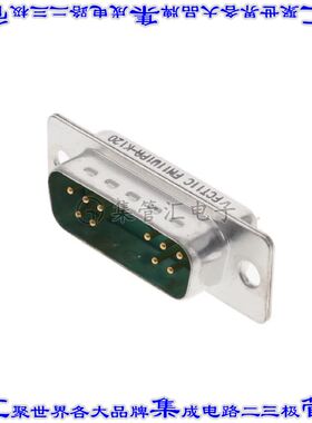1727040011 连接器11(10+1同轴或电源)插头公引脚2排D-Sub组合式