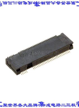 1-2199119-5 卡边缘连接器67POS母头2排0.5mm黑色镀金