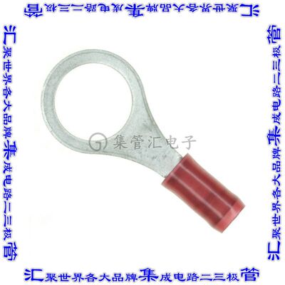 2-320573-4 环形连接器端子圆形3/8接线柱16-22AWG压接