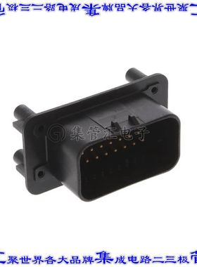1-776200-1 针座连接器23POS接头3排4mm公形插针通孔镀金
