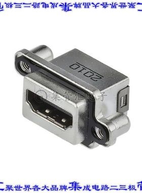MHDRA111M0 连接器HDMI插座19POS通孔直角