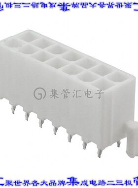 649014221732 针座连接器14POS接头2排4.2mm公形插针通孔直针锡