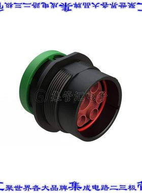 AHDP04-24-07PN-BRA 圆形连接器7POS插座外壳用于公插针黑色面板