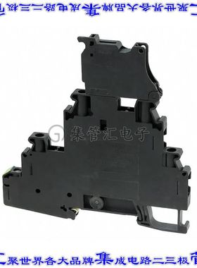 3214320 端子块连接器5POS断连馈通式隔离式6.2mm黑色10-26AWG