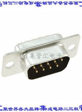 HDEB-9P(05) 连接器9POS插头公引脚2排D-Sub面板安装