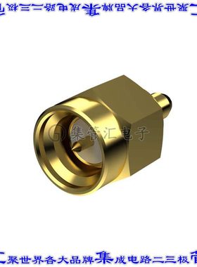 SMAMST.P.E.XX 同轴连接器SMA插头公引脚压接自由悬挂