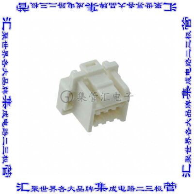 5031490800 矩形连接器外壳8POS插头2排1.5mm米色自由悬挂