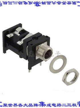 RA49C12B 接插件连接器CONN JACK STEREO 6.35MM R/A