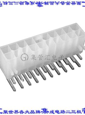 39301200 0039301200针座连接器20POS接头2排4.2mm公形插针通孔直