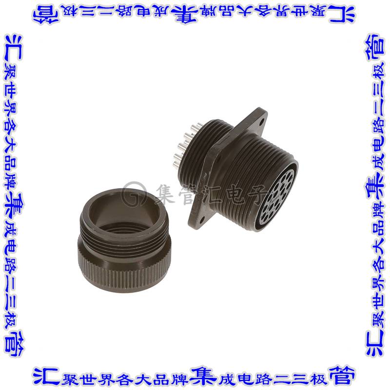 MS3100A20-29S 圆形连接器17POS插座母插口焊杯银面板安装