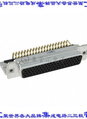 164A18629X 连接器78POS插座母插口4排D-Sub高密度板边缘