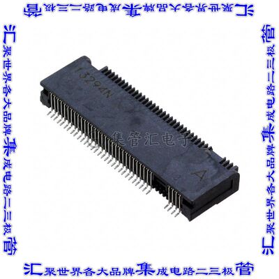 2199119-8 卡边缘连接器67POS母头2排0.5mm黑色镀金