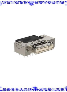 A28400-025 连接器25POS插头公引脚2排D-TYPE型表面贴装直角