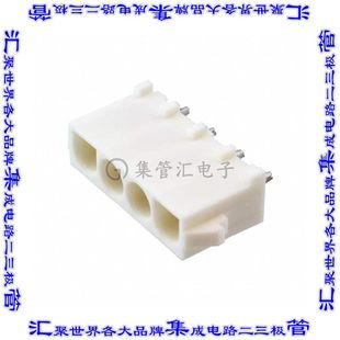 350792 針座連接器4POS接頭6.35mm公形插針通孔直針鍍金