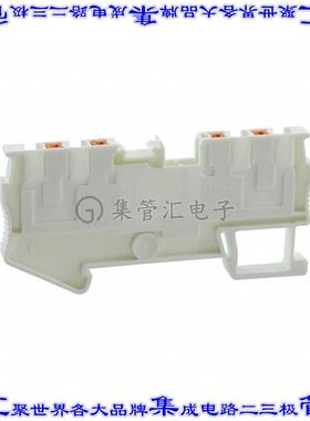 3209579 端子块连接器4POS馈通式5.2mm白色12-26AWG