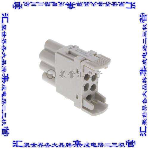 HMN-006-PM 连接器6POS无触头模块公头压接