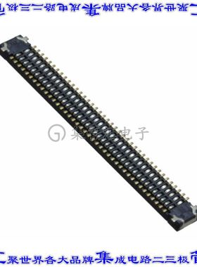 AXE580127A 板对板连接器80POS插口中央触点带2排0.4mm表贴SMD镀