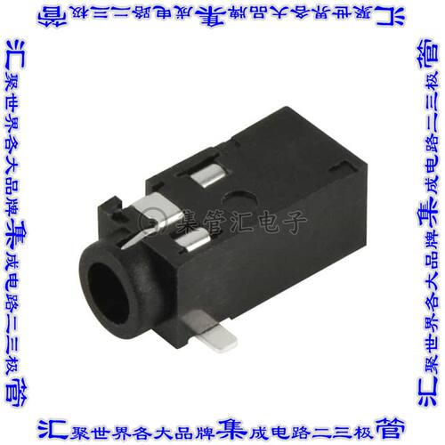SJ-2503A-SMT-TR 接插件连接器AUDIO JACK, 2.5 MM, RT, 3 CONDUC