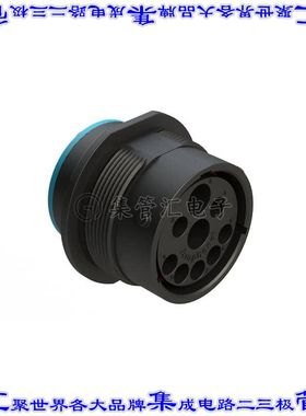 AHDP04-24-91PR-SRA 圆形连接器9POS插座外壳用于公插针黑色面板