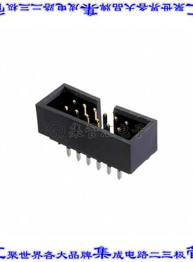 702461201 0702461201针座连接器12POS接头2排2.54mm公形插针通孔
