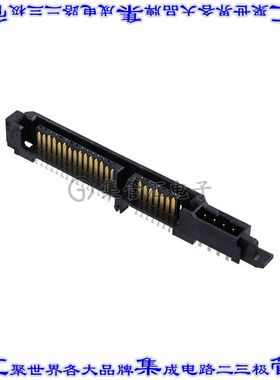 84998-3 插拔式连接器26POS插头SATA表面贴装直角焊接镀金