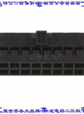 90311-016LF 矩形连接器外壳16POS插座2排2mm母形插口黑色自由悬