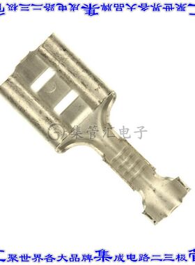 60878-2 快速连接器端子母头6.35mm压接18-22AWG