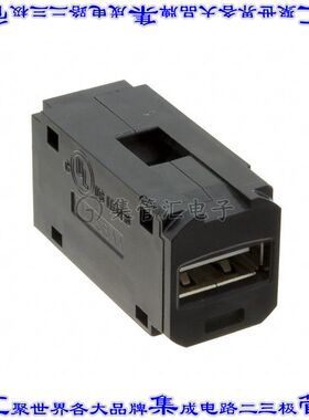CMUSBAABL 接插件连接器MINI-COM USB 2.0 FEMALE A/FEMALE