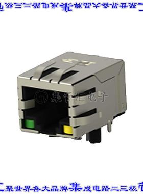 2337992-4 接插件连接器CONN JACK 1PORT 100 BASE-T PCB