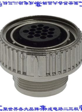 208488-3 圆形连接器16POS插头外壳用于母插口银色自由悬挂耦合螺