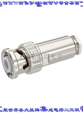 R316007000 同轴连接器BNC插头公引脚焊接50欧姆自由悬挂