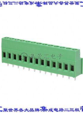 1-282856-3 线对板连接器13POS接线端子5mm通孔水平带板