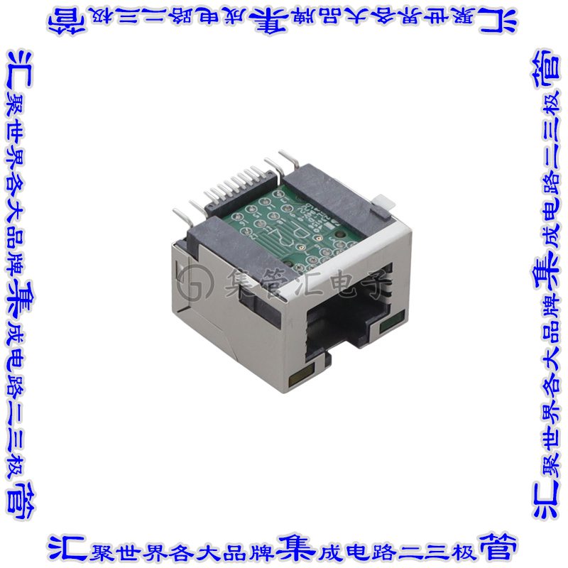RJE3A1886441 接插件连接器8P8C, RA, CAT5E, SMT, SHIELD WIT