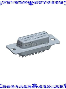 DA15S065TLF 连接器15POS插座母插口2排D-Sub自由悬挂
